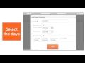 ENGAGE on the Web: How to Create a User Schedule