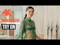 4k transparent try on haul | shein keep or return haul | transparent lingerie 02