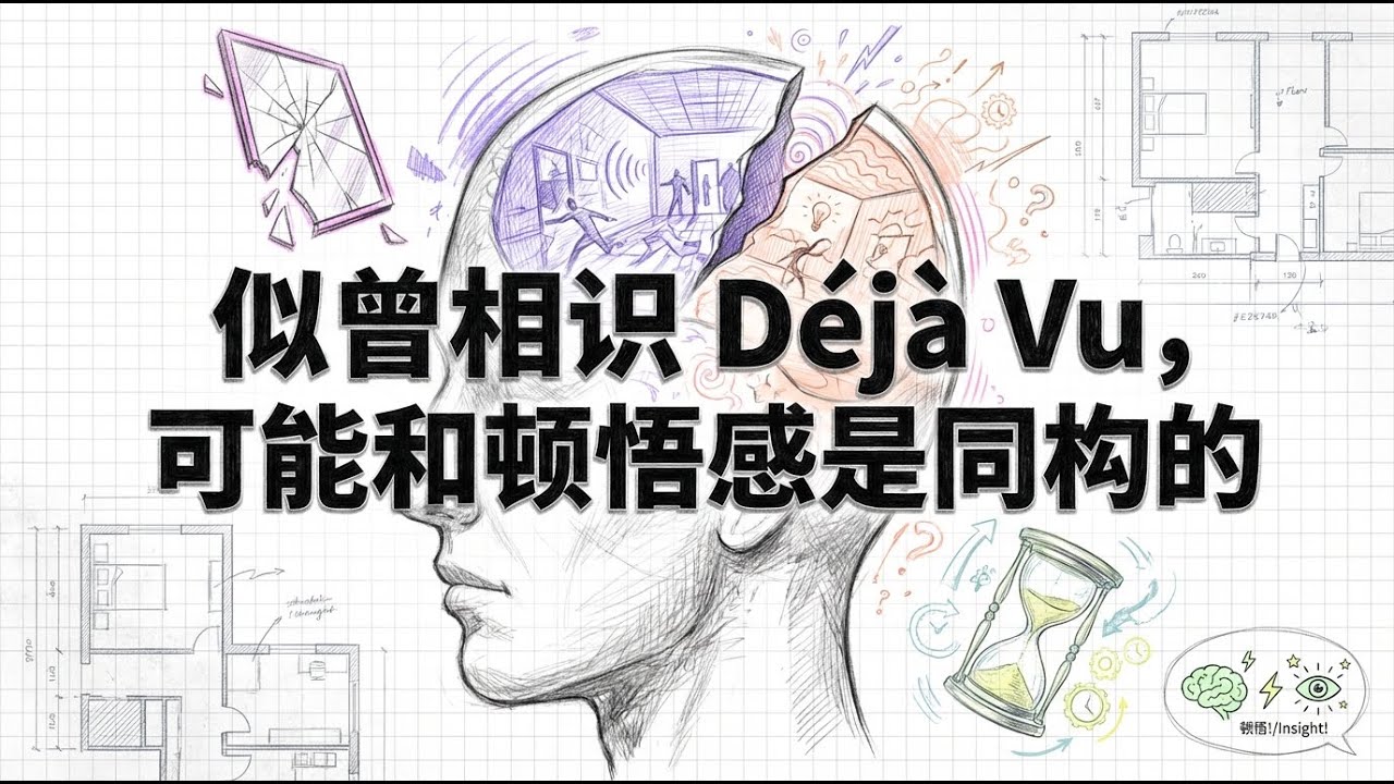 既视感 Deja Vu 和 似未相识 Jamais Vu 的真相 | 揭秘大脑的事实核查系统 | 顿悟的神经科学