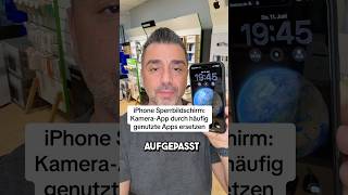 iPhone Sperrbildschirm: Kamera-App durch häufig genutzte Apps ersetzen #iPhone #iPhoneTipps