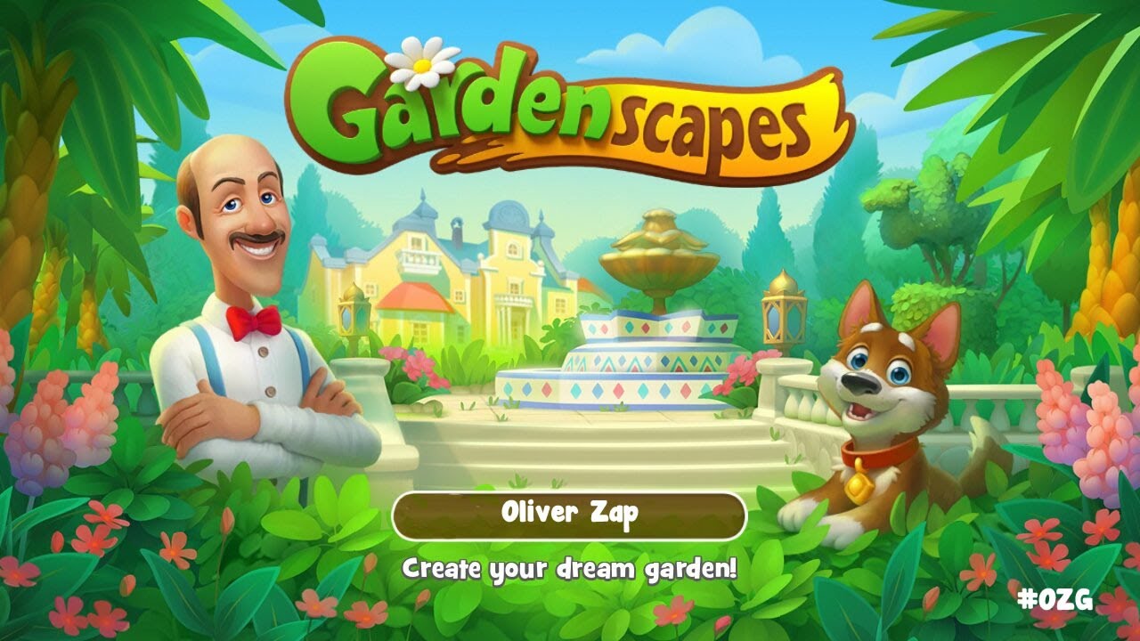 Gardenscapes Gameplay Team Chest Reward YouTube