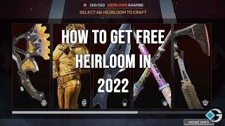 How to Get A Free Heirloom In Apex Legends