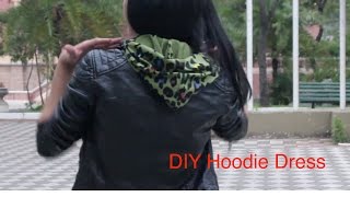 DIY Hoodie Dress