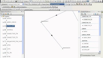 Editing dan Tracing GeoMetric Network
