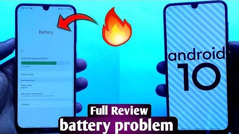 Samsung A50 Battery problem | After Android 10 update | fast drain , slow charge, Full Review 🔥🔥