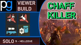 Destroying Tiny Bugs Easily, Viewer Build #2 (Solo, Level 9, Tips, Tricks, Terminid) || Helldivers 2