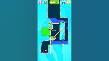 Save The Fish Game Levels 990 🧖‍♀️#shorts #ytshorts #mobilegame