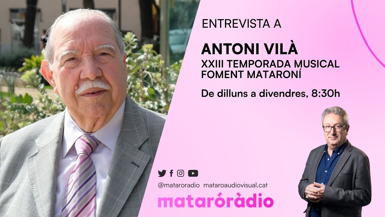 Antoni Vilà a l'Entrevista de Mataró Ràdio 15/01/2026