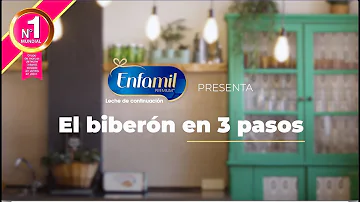 ¿Cómo se prepara la leche de fórmula Enfamil de 4 onzas?