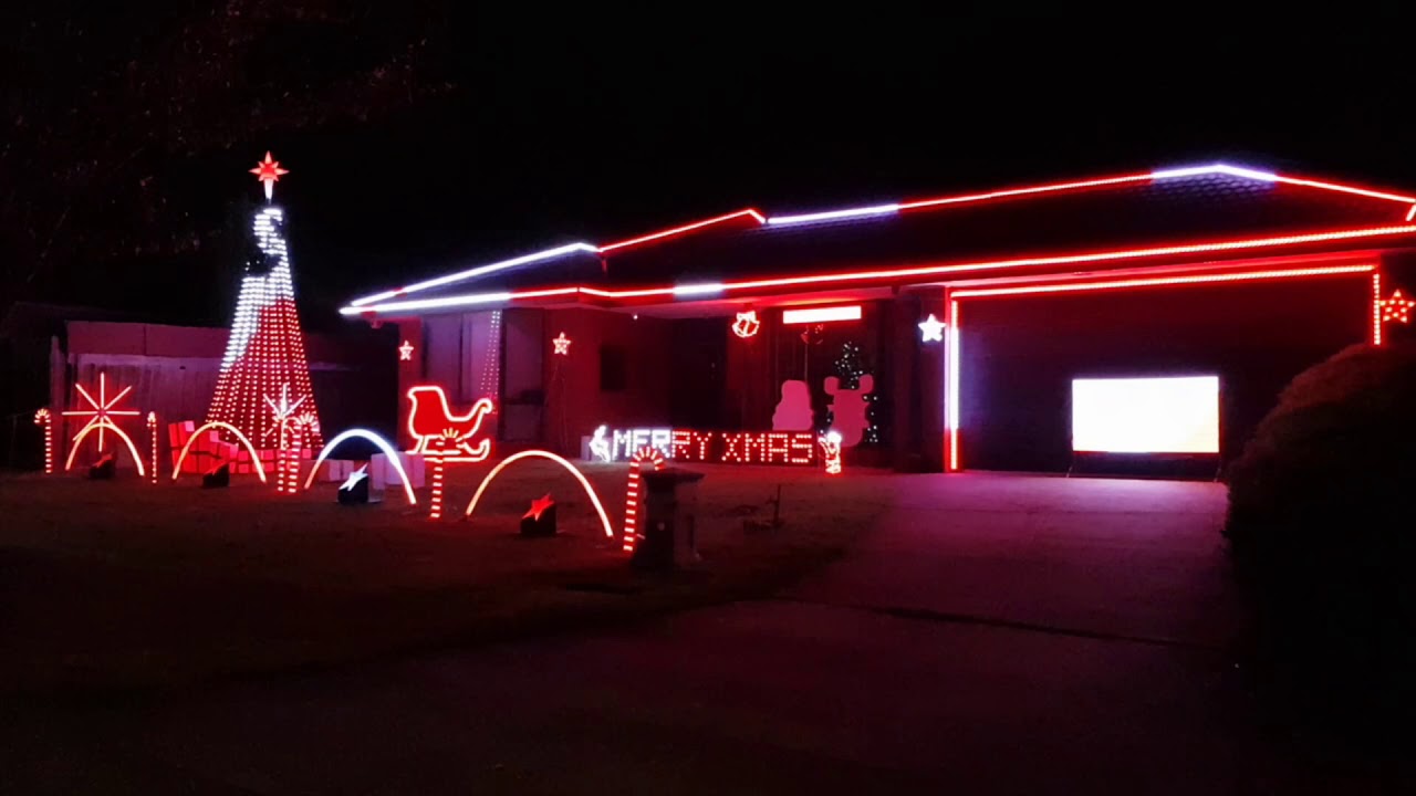 Evans Central Christmas Lights 2019 The Greatest Show YouTube