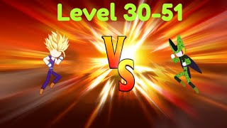 STICK HERO FIGHT - Level 30 - 51 ( Android and Cell Saga) screenshot 3