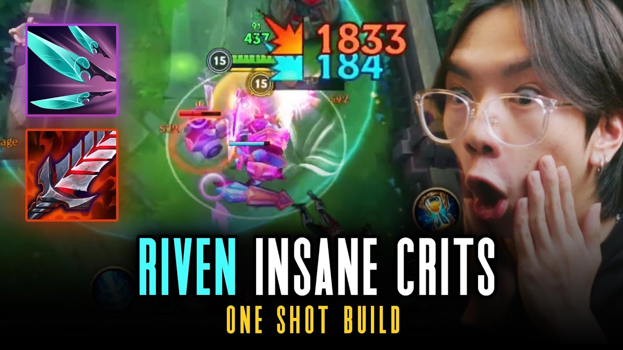 THIS BUILD IS SO FUN TO ONE SHOT | Riven CHINA Wild Rift 4.1a Gameplay ...