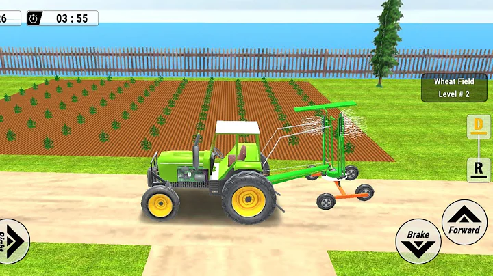 FARST Mowing! 10' New Flexwing, 46 Model Horsepower Tractor, Large Fescue, Small Trees!