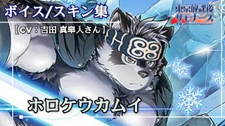 放サモ ホロケウカムイ ボイス スキン集 Youtube