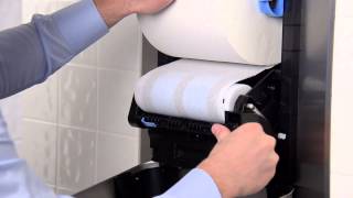 SofPull® Recessed Mechanical Dispenser - Loading