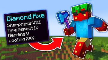 Minecraft, But You Enchant Every Time You Jump...