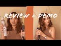 Vega ease hair curler & Wella professionals EIMI extra volume volumizing mousse | Review + Demo