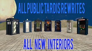 All New Tardis Rewrite Interiors - Addons!