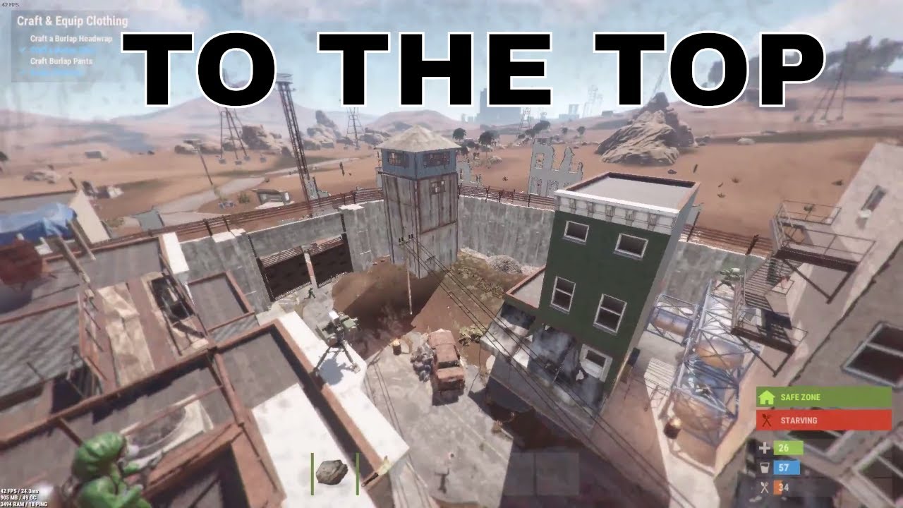 Getting to the top of compound | Rust - YouTube