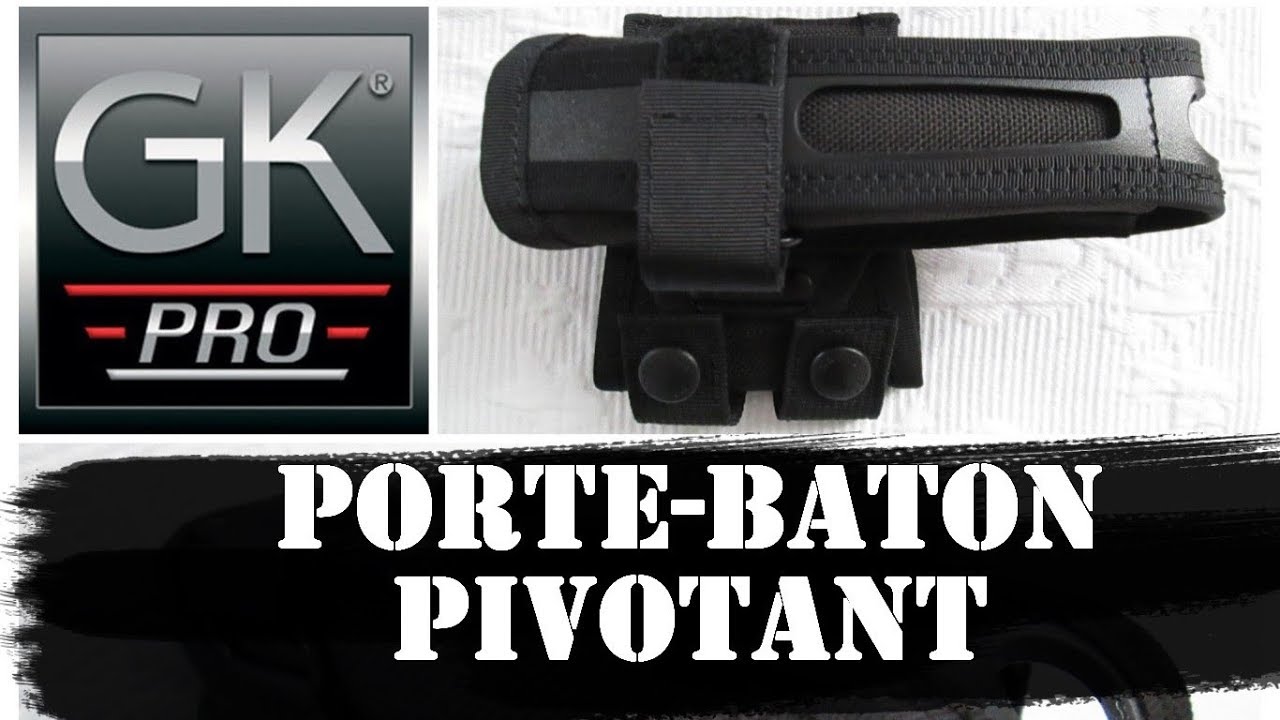 Porte baton/matraque telescopique de defense gk pro genderamerie