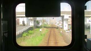 415系Fo117編成　日豊本線　大在→大分　前面展望動画