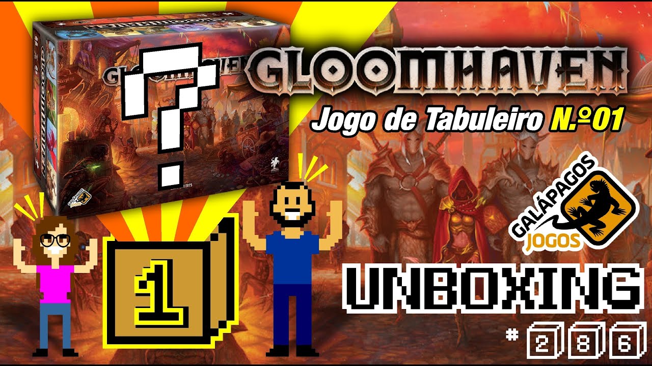 Gloomhaven Jogo de Tabuleiro Galápagos