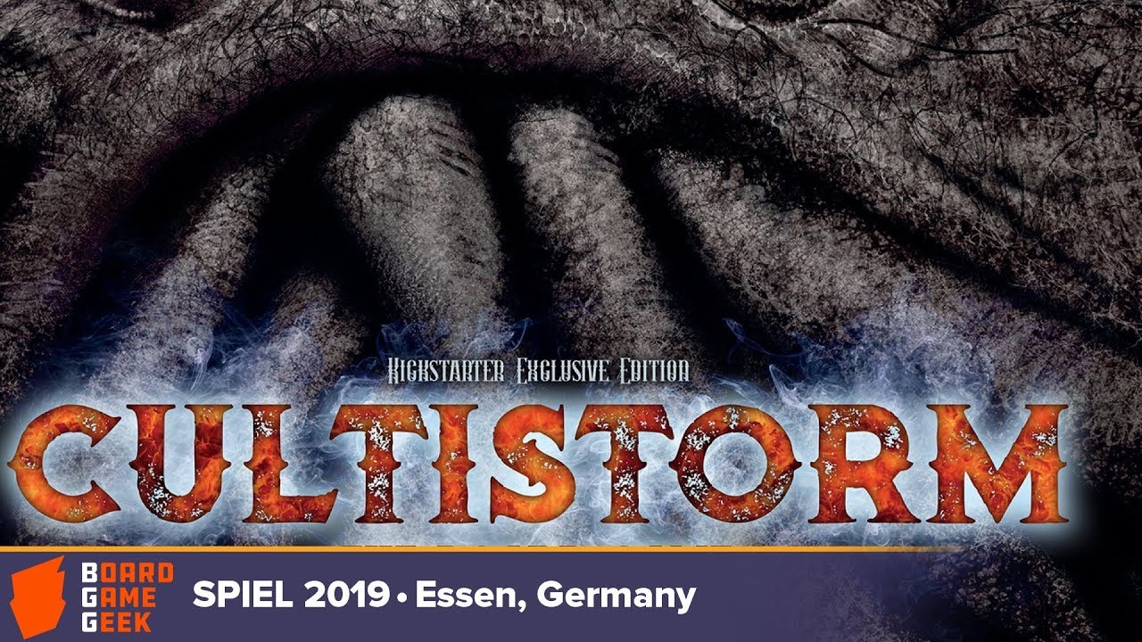Cultistorm - game overview at SPIEL 2019