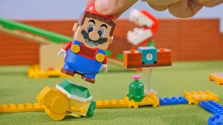 LEGO Super Mario Starter Course | Piranha Plant Power Slide Expansion | Desert Pokey Expansion Set by ALPACO 1,925,934 views 3 years ago 6 minutes, 21 seconds