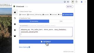 How to Extract Public Emails and Phone Numbers from Custom Users on Instagram Using GrowLead