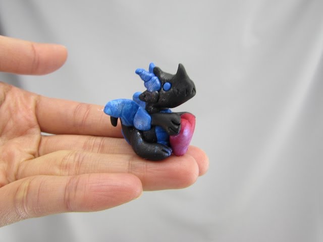 Made a dragon out of Fimo Clay 😁 : r/clay