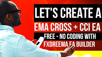 How to make your own forex EA free no coding using EMA & CCI FXdreema - FOREX EA TRADER