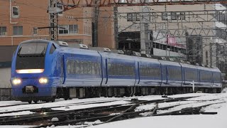 E653系1000番台U-106編成14M特急いなほ8号通過