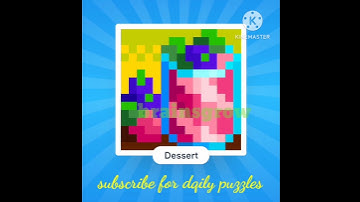 Nonogram Color daily challenge 20 June 2023 - Medium - solution / answer / how to solve #brainsgrow