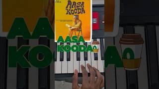 Aasa Kooda Song Keyboard Notes | #piano #bgm #music