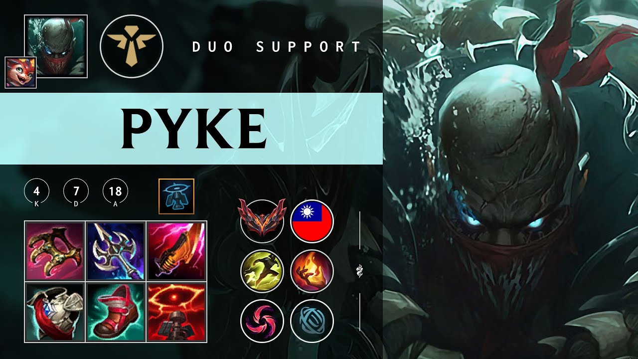 Pyke Support vs Thresh - TW Grandmaster Patch 26.01
