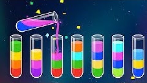 Live game water sort high level. offline games. no wifi games