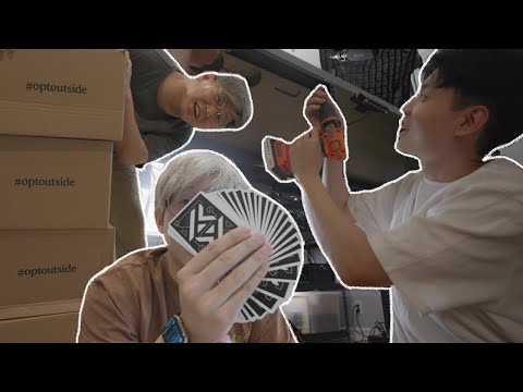 Helping TheAlbertChang with Merch Photoshoot