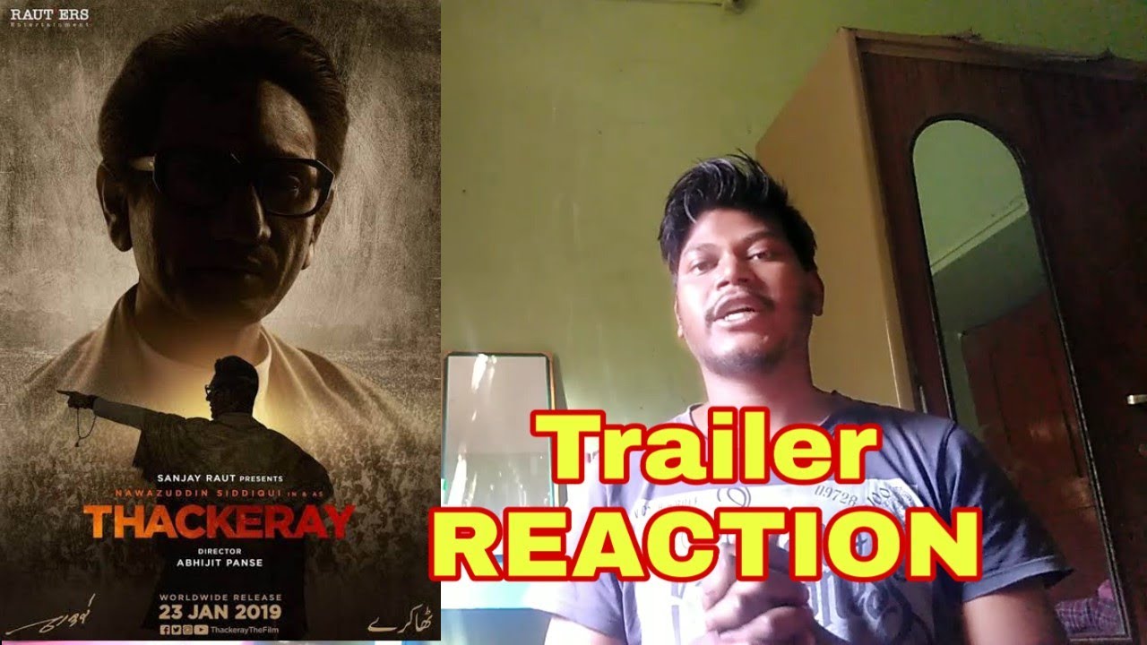 Thackeray | Official Trailer | Nawazuddin Siddiqui, Amrita Rao | REACTION & REVIEW!!