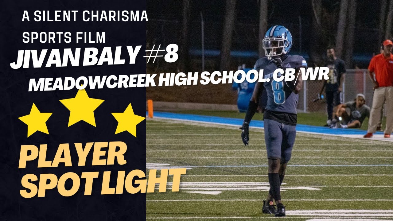 SCS Gameday Spotlight 3 star CB Jivan Baly Meadowcreek high school football pbu,int, openfield
