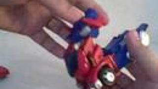 Transformers Animated Deluxe Cybertron Optimus Prime Review