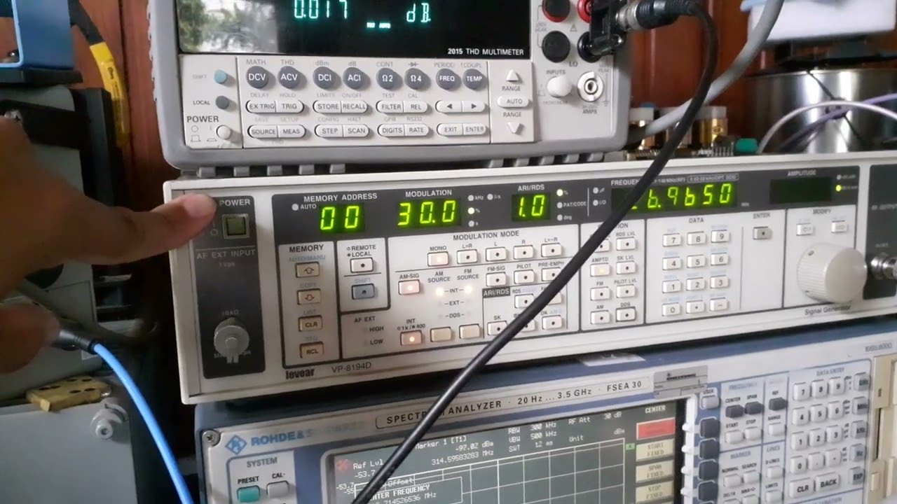 SINAD+Keithley 2015 THD Multimeter