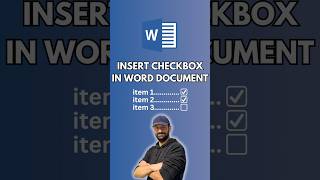 How to insert CheckBoxes in WORD document