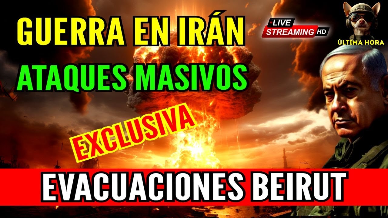 IRÁN URGENTE 🔴COMIENZA LA REVOLUCIÓN Y DESERCIONES. BEIRUT ÚLTIMA HORA