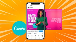 How to Split Images for Seamless Carousel in Canva - African Geek | Canva Tutorial screenshot 2