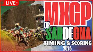 MXGP of Sardegna (ITA) || MXGP of Sardegna  Live Timing & Scoring 🏁