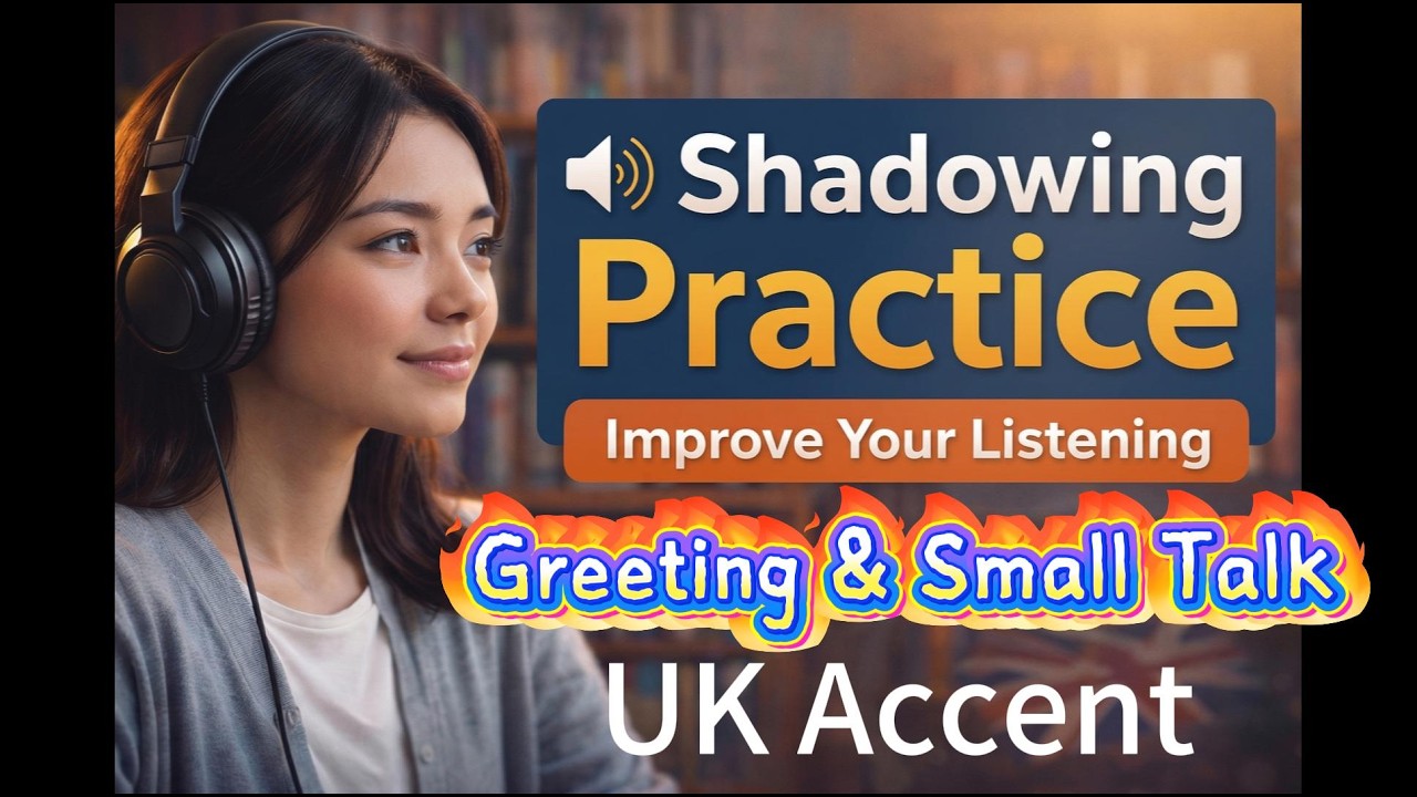 [British] English Shadowing Practice | Business English｜ English ...