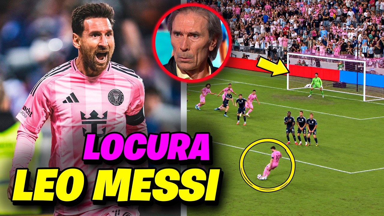 La prensa mundial destaca el gol de tiro libre de Messi con Inter Miami