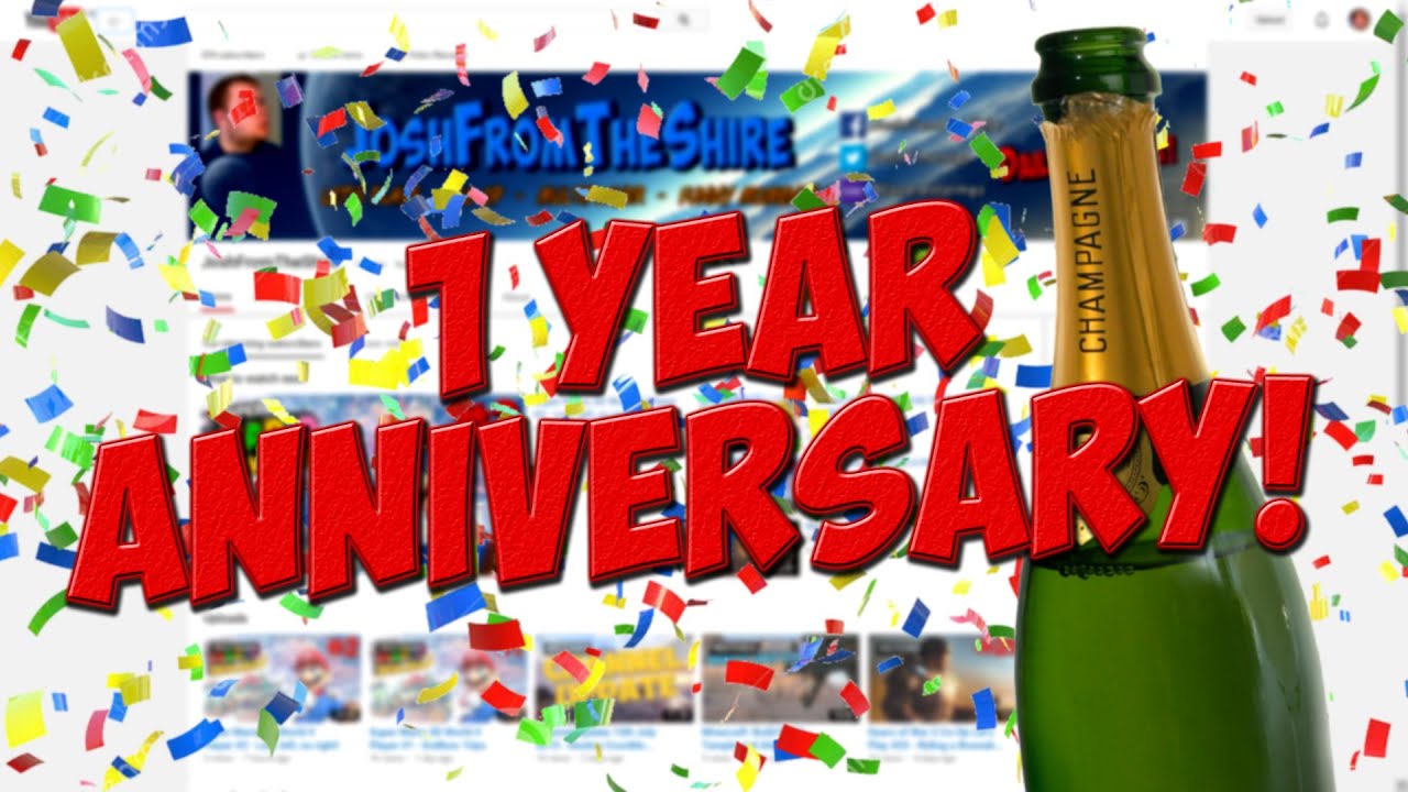 1 Year Anniversary Montage - Thanks so much for watching! - YouTube