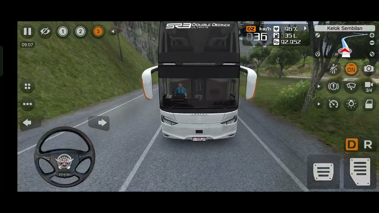 💥Just a Reliable Drive in Mercedes Bus 💥🚌