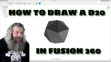 How to draw a D20 in Fusion 360